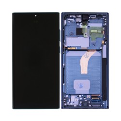 Touch+Display+Frame Samsung Galaxy S22 Ultra/S908 Service Pack Green